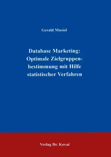 Musiol: Database Marketing