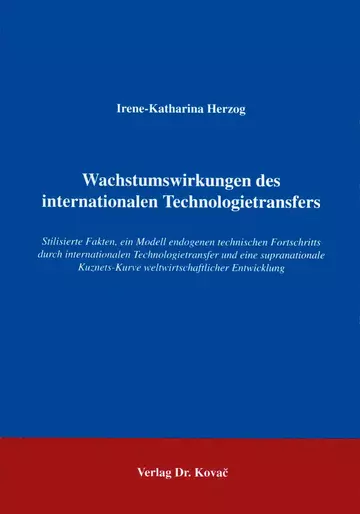 Herzog: Zu den Wachstumswirkungen des internationalen Technologietransfers