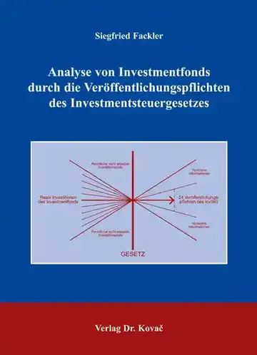 Siegfried Fackler: Analyse von Investmentfonds durch die Veröffentlichungspflichten des Investmentsteuergesetzes