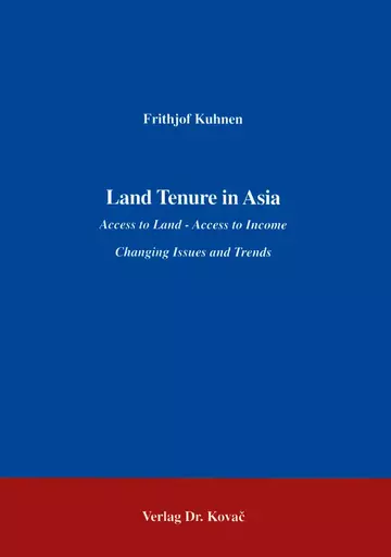 Kuhnen: Land Tenure in Asia