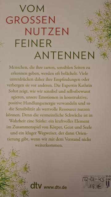 Kathrin Sohst - Wer stärker fühlt, hat mehr vom Leben