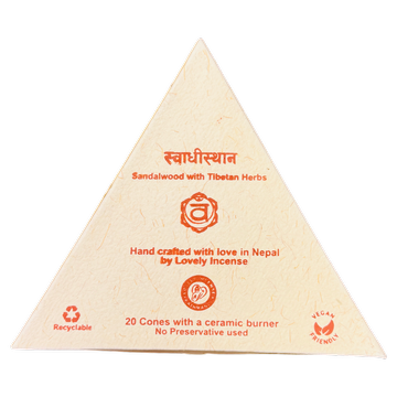 Chakra Räucherkegel