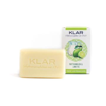 Klar Buttermilch & Limettenseife