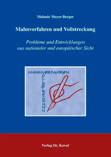 Melanie Meyer-Berger: Mahnverfahren und Vollstreckung