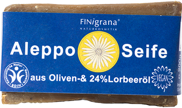 Aleppo Seife Olivenseife mit 24% Lorbeeröl 200g
