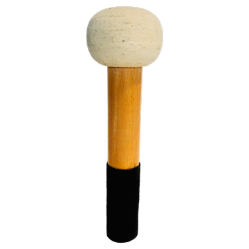 Schlägel Doppel - Filz u. Leder 