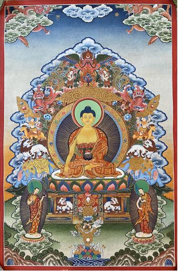 Shakyamuni Buddha Thangka