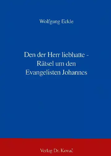 Eckle: Den der Herr liebhatte