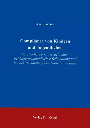 Bartsch: Compliance von Kindern und Jugendlichen