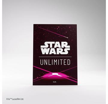 Star Wars: Unlimited - Art Sleeves - Card Back Magenta | GAMEGEN!C  | Artikelnummer: 4251715417287
