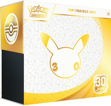 Pokémon 30 Jahre Top-Trainer-Box | voraussichtlich lieferbar ab 16.09.2026 | Artikelnummer: 0196214144842
