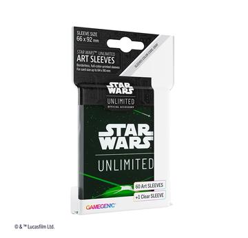 Star Wars: Unlimited - Art Sleeves - Card Back Green | GAMEGEN!C | Artikelnummer: 4251715415351