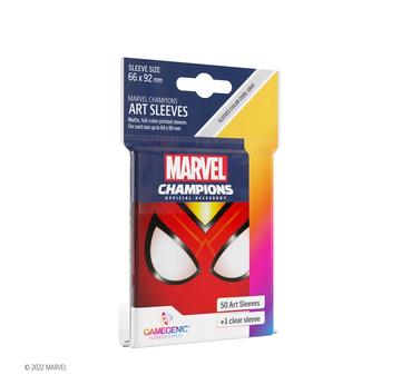 Marvel Champions Sleeves - Spider-Woman | GAMEGEN!C | Artikelnummer: 4251715411834