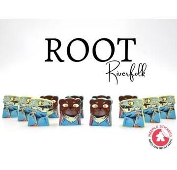 Root - Die Flussvolk-Erweiterung Meeple Sticker | Meeple Stickers | Artikelnummer: 5999573830020