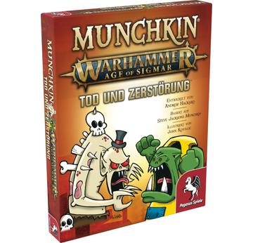 Munchkin Warhammer Age of Sigmar: Tod und Zerstörung | Erweiterung - Pegasus Spiele | Artikelnummer: 4250231726941