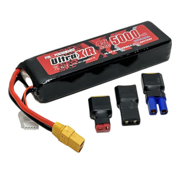 Pink Ultra XR LiPo 4S 14.8V-5000-50C (Multi) LP 160x46x32mm 490g Soft |  | Artikelnummer: PP1-4S5000LP-M