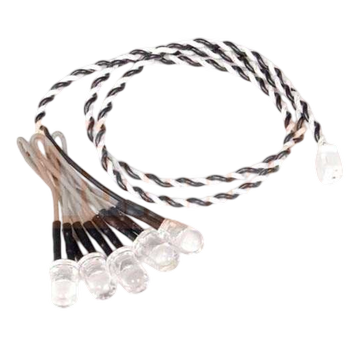 Axial AX24256 5mm weiße LEDs (5-fach) für Lichteinheiten |  | Artikelnummer: AX24256