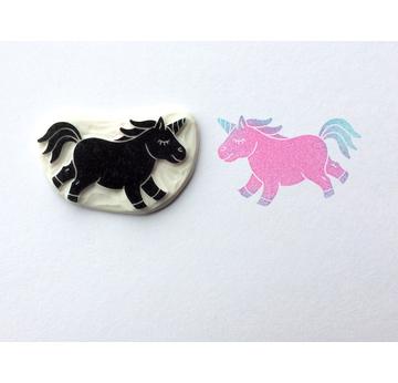 handgeschnitzter Stempel  Einhorn Unicorn  |  | Artikelnummer: 115318511