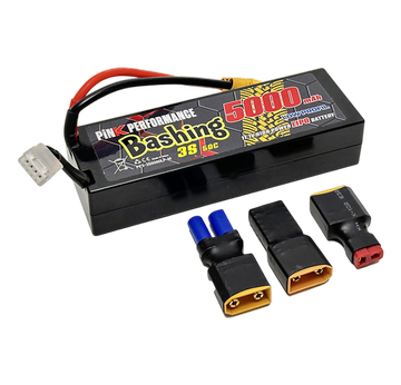 Pink Bashing LiPo 3S 11.1V-5000-50C (Multi) LP 139x47x28mm 380g |  | Artikelnummer: PP3-3S5000LP-M