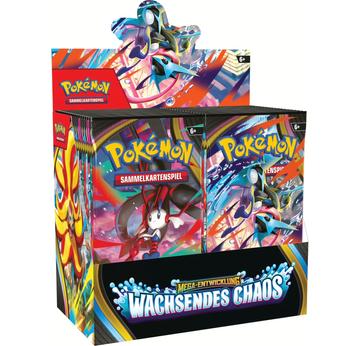 Pokémon Mega-Entwicklung – Wachsendes Chaos Booster Pack |  | Artikelnummer: 0196214141070