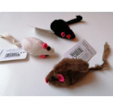 Cat toy Echtfellmaus 5 cm Raschelkörper Maus Spielmaus Katzenspielzeug Katze Fellmaus |  | Artikelnummer: 4047059121450_4