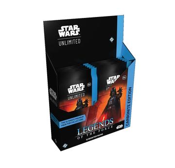 Star Wars: Unlimited - Legends of the Force (Carbonite-Booster-Display) | Fantasy Flight Games | Artikelnummer: 0841333129989