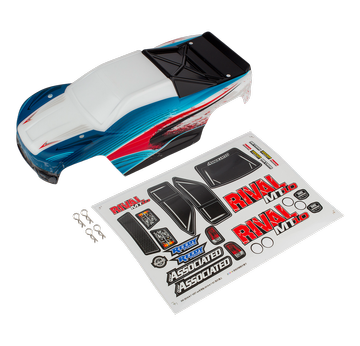 Team Associated Rival MT10 Body, red/blue |  | Artikelnummer: AE25839