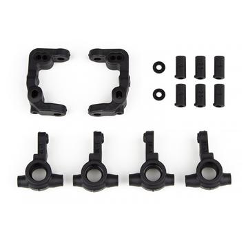 Team Associated RC10B6.4 -1mm Scrub Caster and Steering Blocks | Für B6.4 | Artikelnummer: AE91901
