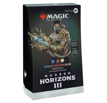 Magic the Gathering Modern Horizons 3 Commander-Deck - Kreative Energie | Wizards of the Coast | Artikelnummer: 5010996222176c