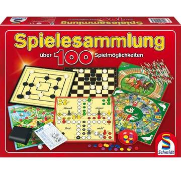 Spielesammlung, 100 Spielmöglichkeiten | Schmidt Spiele | Artikelnummer: 4001504491475