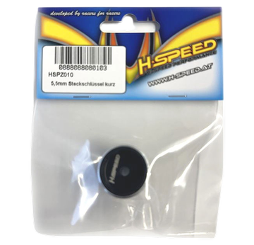 Steckschlüssel kurz 5,5mm H-SPEED |  | Artikelnummer: HSPZ010