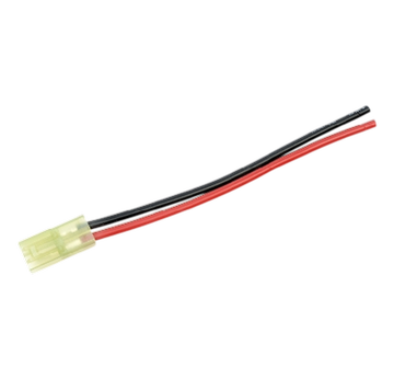 Revtec - Steckverbinder mit Kabel - Mini Tamiya - Goldkontakten - Buchse - 16AWG Silikon Kabel - 12cm - 1 St |  | Artikelnummer: GF-1072-005
