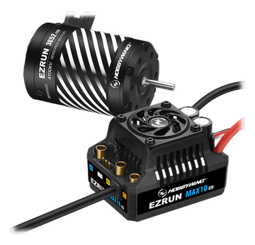 Hobbywing Ezrun MAX10 G2 80A Combo mit 3652SD-4100kV 3,175 Welle |  | Artikelnummer: HW38020347