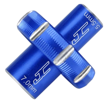 Jconcepts 5.5 | 7.0mm combo thumb wrench - blue |  | Artikelnummer: JC-2556-1