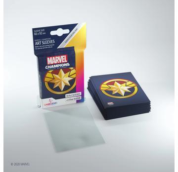 Marvel Champions Sleeves - Captain Marvel | GAMEGEN!C | Artikelnummer: 4251715409572