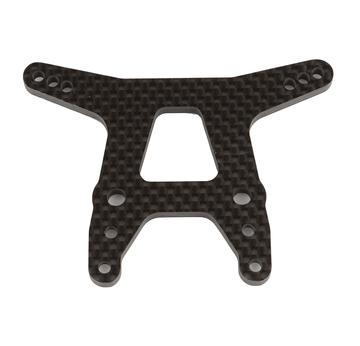 Team Associated RC10T6.2 Front Shock Tower, gull wing, carbon fiber |  | Artikelnummer: AE71136