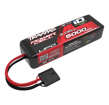 LIPO POWER CELL 5000MAH 11,1V 3S 25C TRAXXAS MIT ID-STECKER (L135XH29XB44MM) | z.b. für TRX-4 Defender | Artikelnummer: TRX2832X