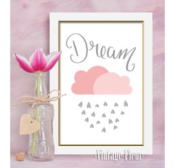 Kinderzimmer Wandbild A4 / A3, Dream  |  | Artikelnummer: 118362307