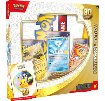 Pokémon 30 Jahre Poster-Kollektion | voraussichtlich lieferbar ab 16.09.2026 | Artikelnummer: 0196214147249