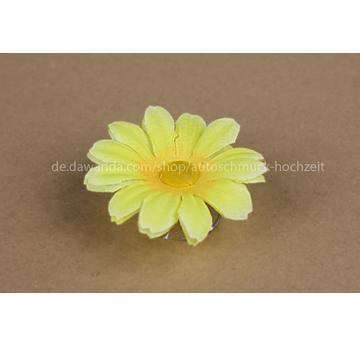 Auto Hochzeit Deko Margeriten 25Stk: Farben:Gelb  |  | Artikelnummer: 93178471