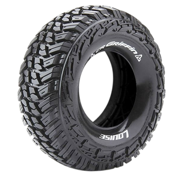 CR-Griffin 1.9 Reifen supersoft mit Einlage (2) LOUISE 1/10 Crawler (H119xB46mm) |  | Artikelnummer: LOUT3230VI