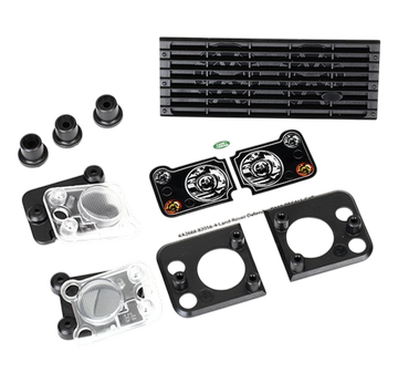 KÜHLERGRILL, LICHTGEHÄUSE UND HALTERUNGEN TRAXXAS TRX-4 DEFENDER | Für Defender TRX-4 | Artikelnummer: TRX8013
