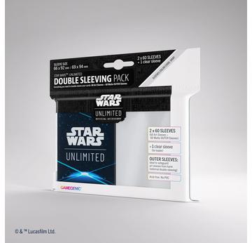 Star Wars: Unlimited - Art Sleeves Double Sleeving Pack - Space Blue | GAMEGEN!C | Artikelnummer: 4251715414040
