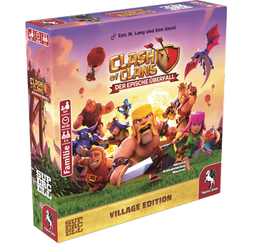 Clash of Clans | Pegasus Spiele - voraussichtlich lieferbar Oktober 2026 | Artikelnummer: 4250231748851