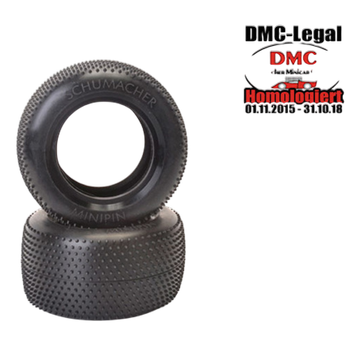 Schumacher 1:10 Schumacher Truck Mini Pin Reifen, gelb (2) U6816 |  | Artikelnummer: U6816