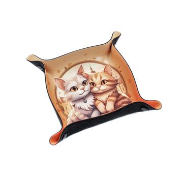 Dice Tray - Cuddly Kittens 22x22 cm | Playmats | Artikelnummer: 5905794520473