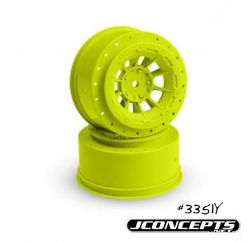 Jconcepts Hazard - Slash rear, Slash 4x4 F&R wheel - (yellow) - 2pc. |  | Artikelnummer: JCO3351Y