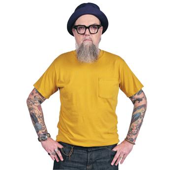 Pocket Tee | Made in USA | Gold | Artikelnummer: 7784-4355-5715