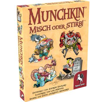 Munchkin: Misch oder stirb! | Erweiterung - Pegasus Spiele | Artikelnummer: 4250231729089