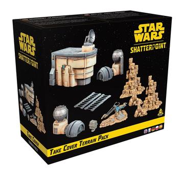 Star Wars: Shatterpoint - Take Cover Terrain Pack (Geländeset „In Deckung!“) | Erweiterung - Atomic Mass Games | Artikelnummer: 841333120320